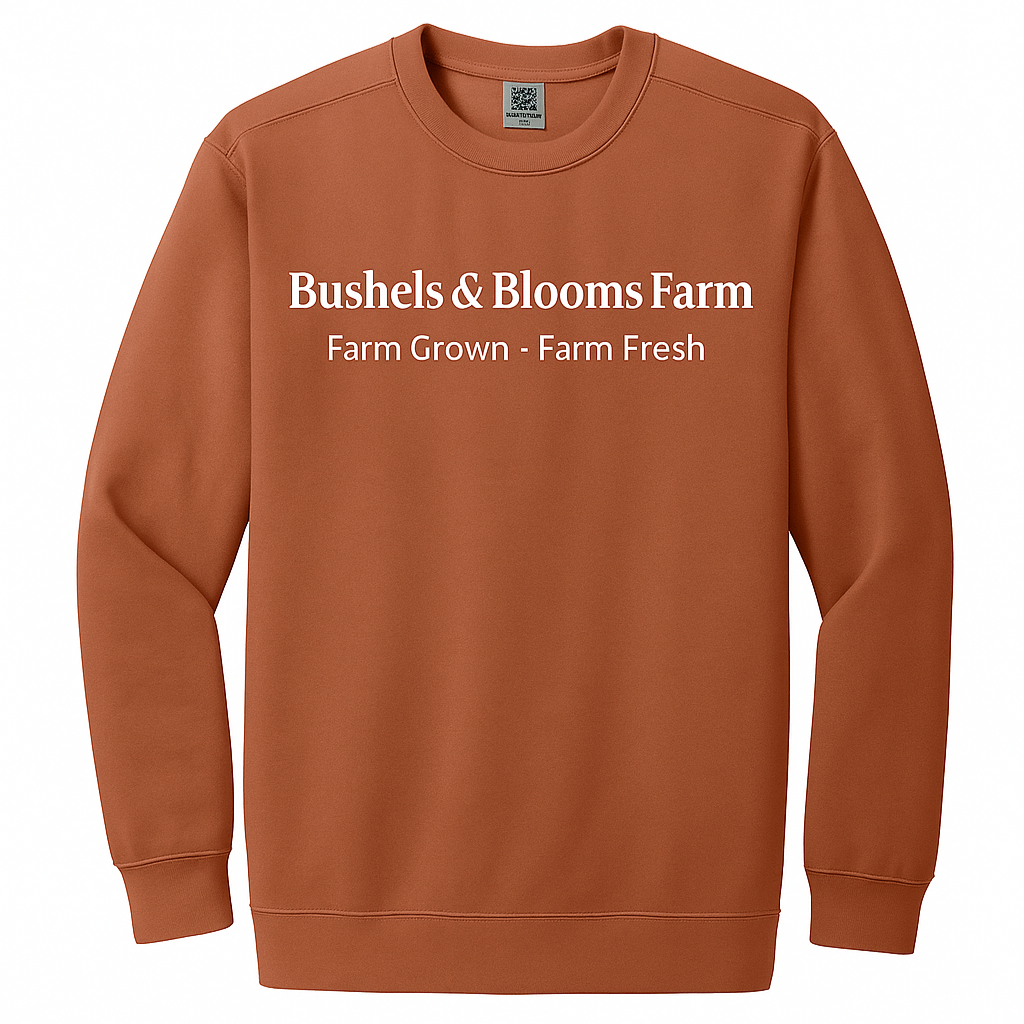 Bushels & Blooms Farm Crewneck Sweatshirt
