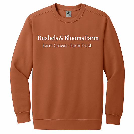 Bushels & Blooms Farm Crewneck Sweatshirt